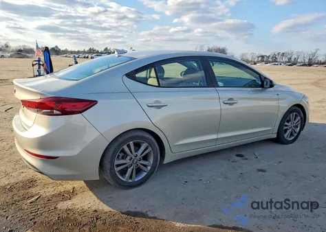 2018 Hyundai Elantra Sel z USA, uszkodzony, nr VIN 5NPD84LF3JH246966